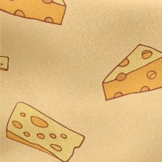Rich Cheese Jersey Backed Fleece