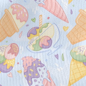 Cute Colorful Powdered Sugar I Stretch Jersey
