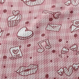 Love Cake Envelope Notes Birdseye Piqué