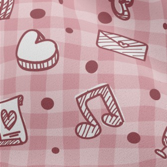 Love Cake Envelope Notes Chiffon