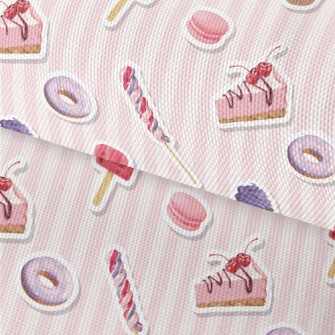 Cherry Cake Donut Dessert Waterproof Oxford