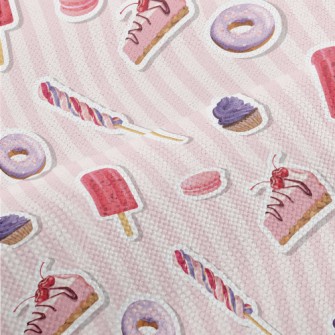 Cherry Cake Donut Dessert Performance Linen