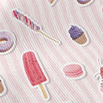 Cherry Cake Donut Dessert Standard Corduroy