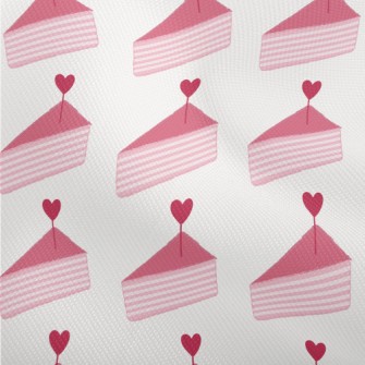 Pink Heart Slice Cake Dobby