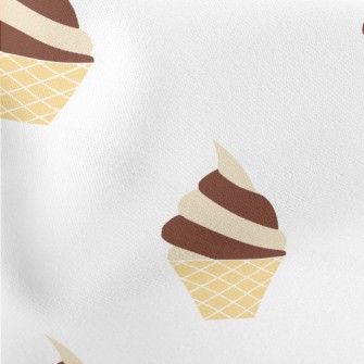 Black And White Chocolate Cupc Stretch Ponte