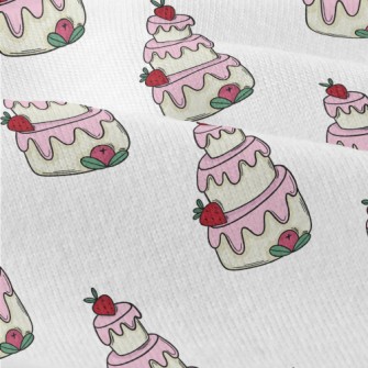 Strawberry Pink Cream Cake Modern Jersey