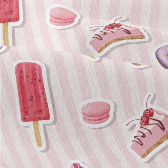 Cherry Cake Donut Dessert Modern Jersey