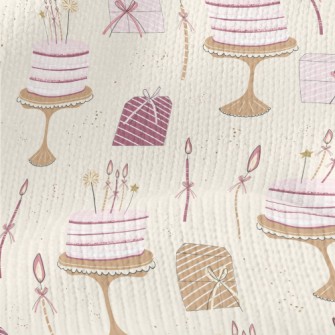 Birthday Cake And Gifts Stretch Jersey