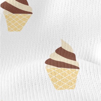 Black And White Chocolate Cupc Stretch Jersey