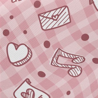 Love Cake Envelope Notes Midweight Cotton Poplin
