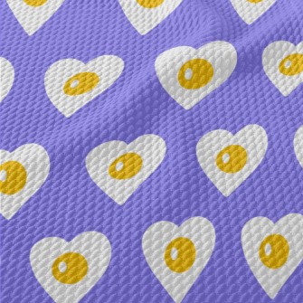 Romantic Love Poached Egg Birdseye Piqué