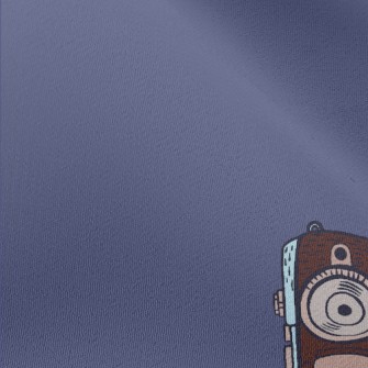 Hand Drawn SLR Camera Chiffon