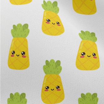 Japanese Style Smiling Pineapp Chiffon