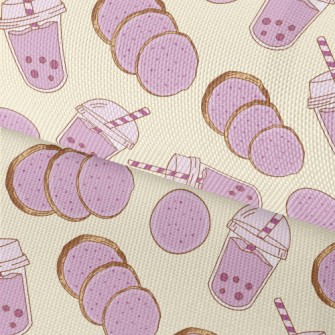 Taro Bubble Milk Tea Waterproof Oxford