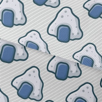 Abstract Rice Ball Stone Waterproof Oxford