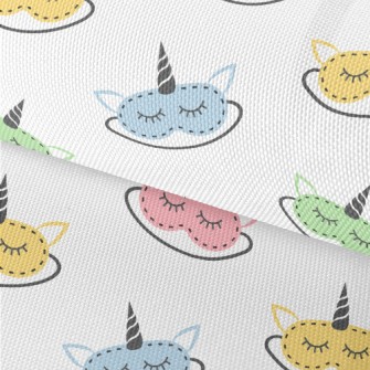 Colorful Unicorn Eye Mask Waterproof Oxford