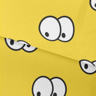 Hand Drawn Cartoon Eyeballs Waterproof Oxford