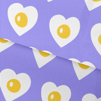 Romantic Love Poached Egg Waterproof Oxford