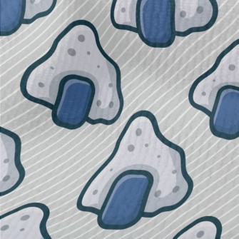 Abstract Rice Ball Stone Terry