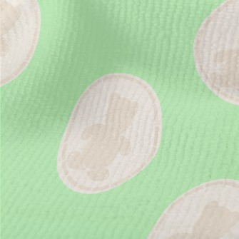Round Bear Pattern Terry