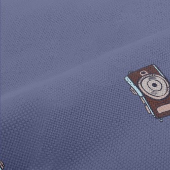 Hand Drawn SLR Camera Performance Linen