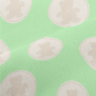 Round Bear Pattern Performance Linen