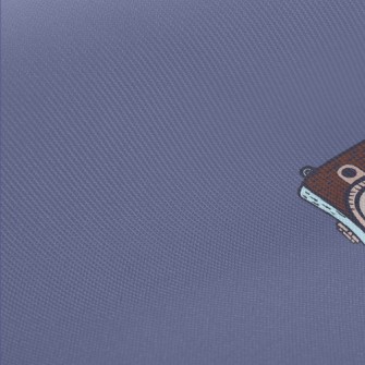 Hand Drawn SLR Camera Twill