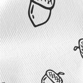 Black And White Hand Drawn Aco Standard Corduroy