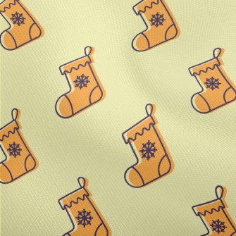 Cartoon Orange Christmas Stock Dobby