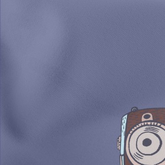 Hand Drawn SLR Camera Stretch Ponte