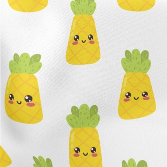 Japanese Style Smiling Pineapp Stretch Ponte