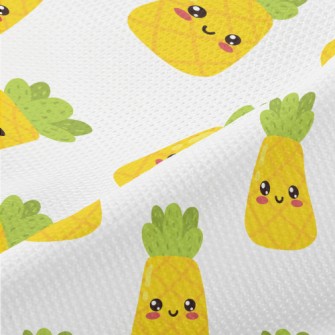 Japanese Style Smiling Pineapp Piqué