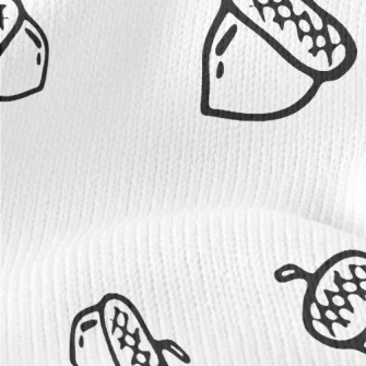 Black And White Hand Drawn Aco Stretch Jersey