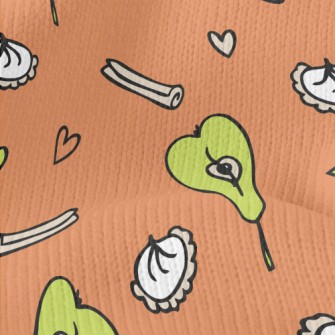 Abstract Cake Decoration Stretch Jersey
