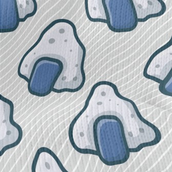 Abstract Rice Ball Stone Stretch Jersey