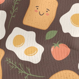 Breakfast Poached Eggs And Toa Stretch Jersey