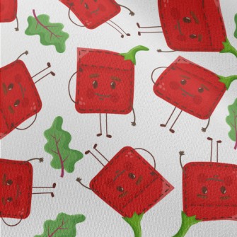 Red Pepper Pocket Chiffon