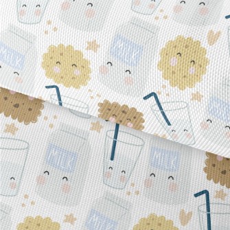 Milk And Handmade Cookies Waterproof Oxford