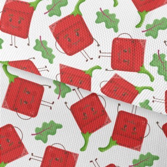 Red Pepper Pocket Waterproof Oxford