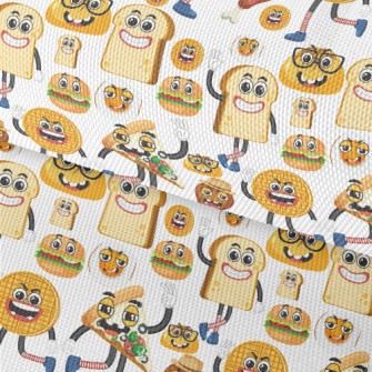 Funny Food Waterproof Oxford