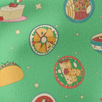 Mexican Traditional Cuisine Waterproof Canvas