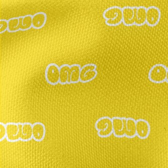 Retro Graffiti OMG Waterproof Canvas