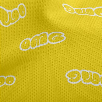 Retro Graffiti OMG Athletic Mesh Flat Back