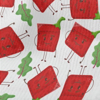 Red Pepper Pocket Terry