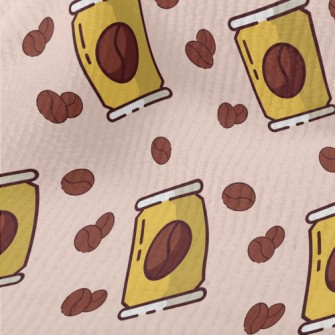 Cute Coffee Bean Can Terry