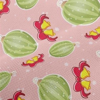 Bells And Christmas Balls Performance Linen