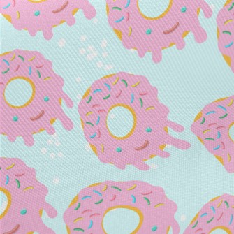 Donuts And Colored Sugar Twill