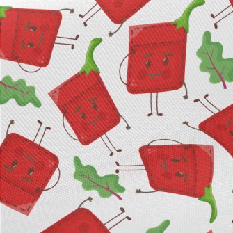 Red Pepper Pocket Twill