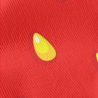 Strawberry Pattern Standard Corduroy