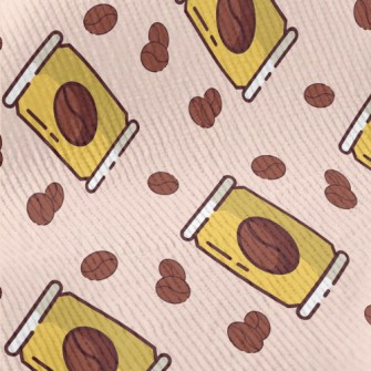 Cute Coffee Bean Can Standard Corduroy